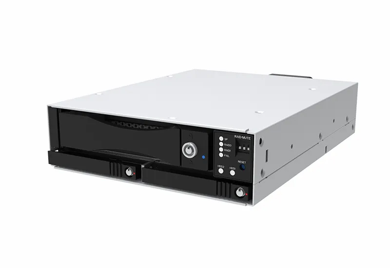 内蔵 2Bay iR2300 6G RAID Module w/ key-lock