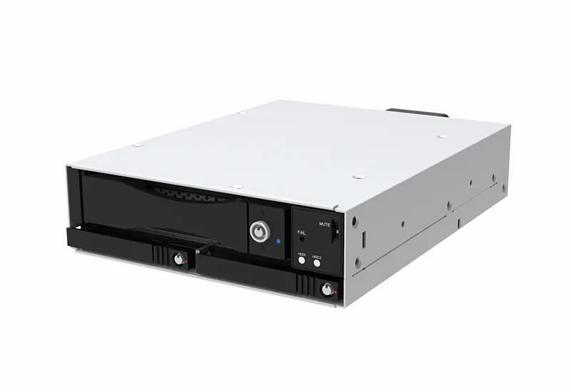 内蔵 2Bay iR2301 6G RAID Module w/ key-lock
