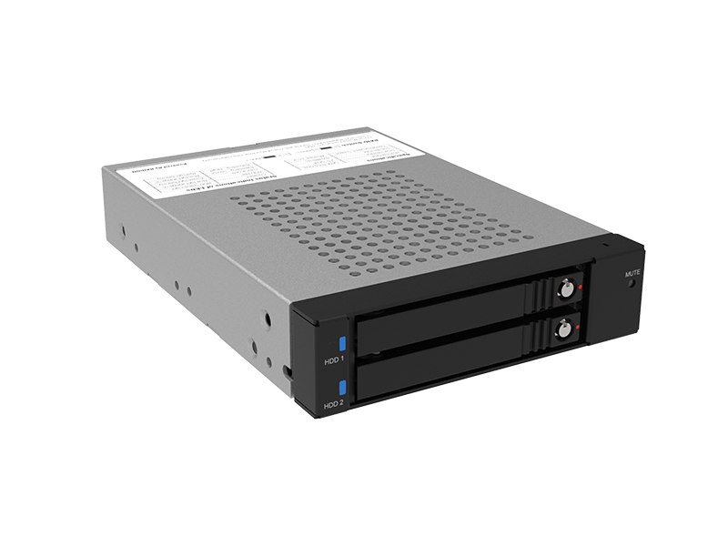 2Bay 6G 内蔵RAIDユニット 鍵付