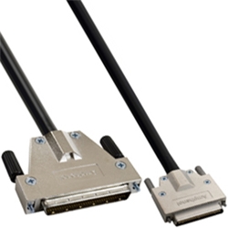 0.8mm～68Pin Ultra Wide LVD SCSIケーブル(2M)/KT-1U200Bに対応