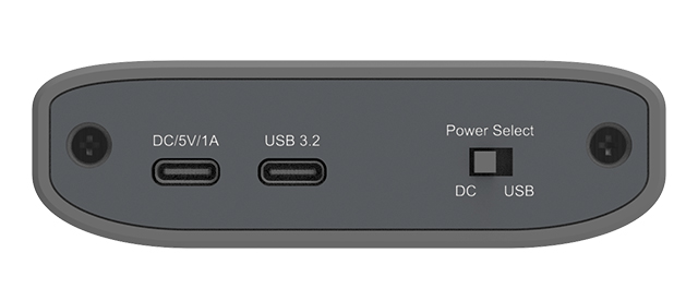 1 Bay USB3.2 Gen2 Type-C External Storage interface Selectable powered by USB Bus-power or DC input Disk hot-swappable with both C-C & C-A two USB cable (Black)