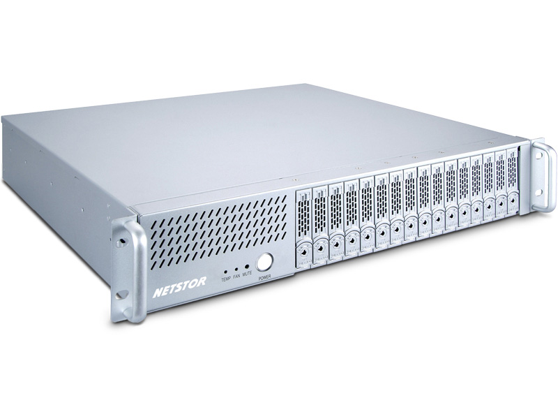 2U 16bay 2.5インチ Thunderbolt3 JBOD PCIe expansion付 460W Single PSU 2M cable 1本添付