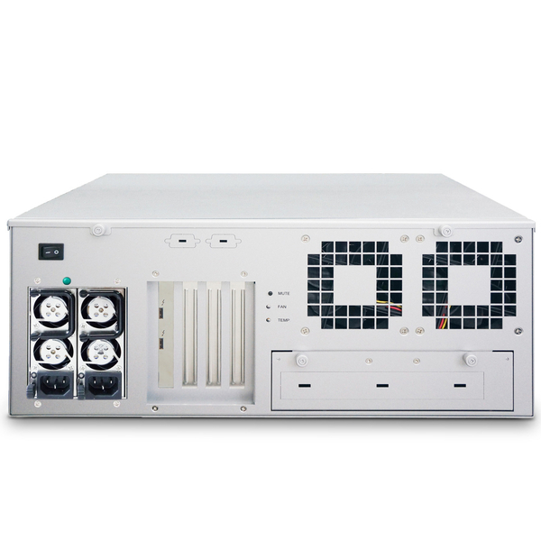 4U 24bay Thunderbolt3 JBOD PCIe expansion付 650W redundnat PSU 2M cable 1本添付