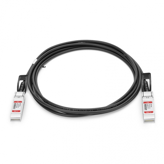 FS.com 1.5m(5ft) 汎用互換 10G SFP+パッシブダイレクトアタッチ銅製Twinaxケーブル(DAC)
