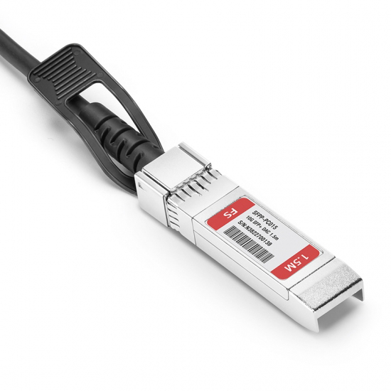 FS.com 1.5m(5ft) 汎用互換 10G SFP+パッシブダイレクトアタッチ銅製Twinaxケーブル(DAC)