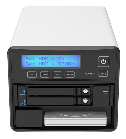 3 Bay USB3.2 Type-C Storage Silver for three 2.5 inch HDD or SSD