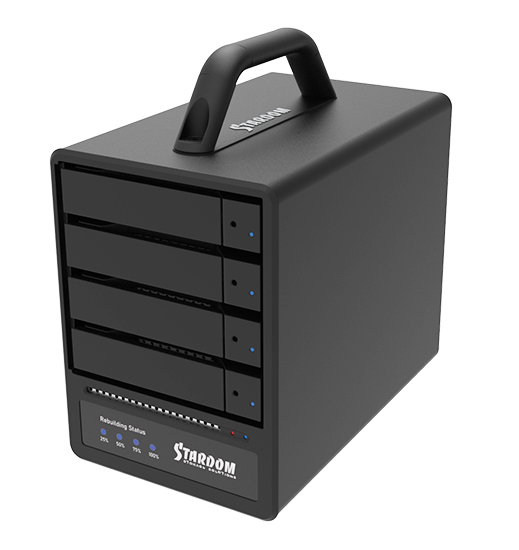 4-Bay USB-C Hardware RAID Storage