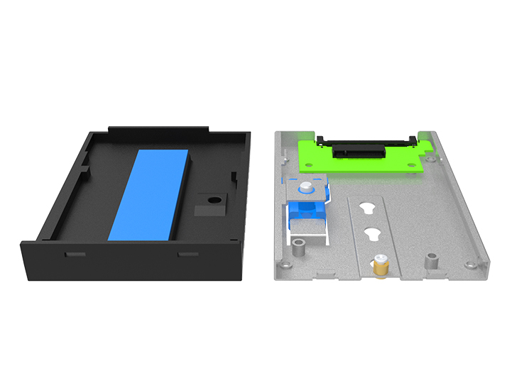 Convert the M.2 NVMe SSD into the U.2 NVMe SSD