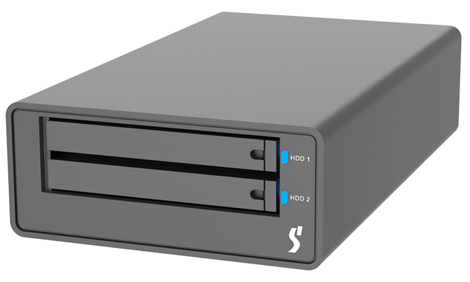 2 Bay M.2 NVMe SSD 外付RAID