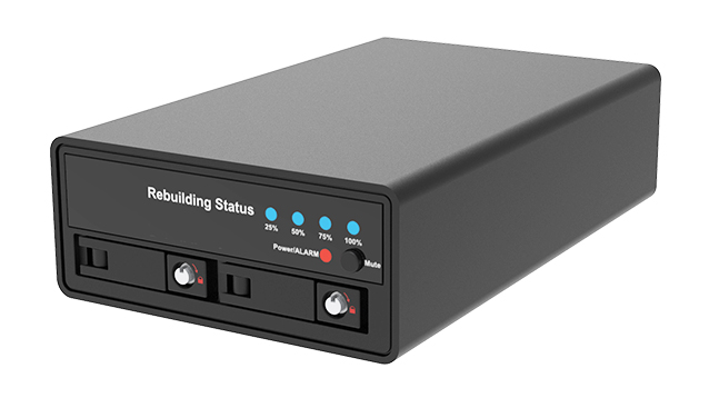 2 Bay UR2M-B32 M.2 NVMe SSD RAID外付Storage M.2 SSD