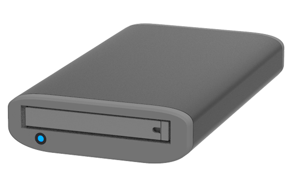 1 Bay USB3.2 Gen2 Type-C Storage Black interface Support M.2 SATA SSD