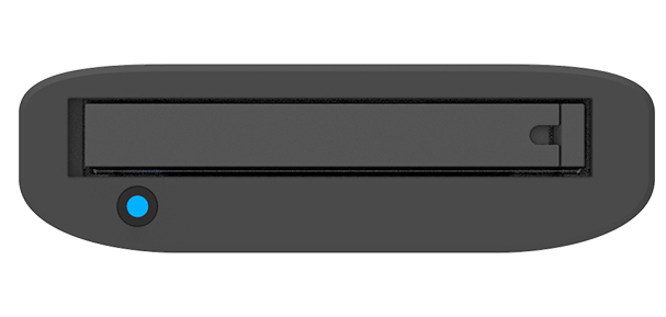 1 Bay USB3.2 Gen2 Type-C Storage Black interface Support M.2 SATA SSD