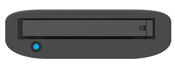 1 Bay USB3.2 Gen2 Type-C Storage Black interface Support M.2 SATA SSD with USB C - C & C-A cable