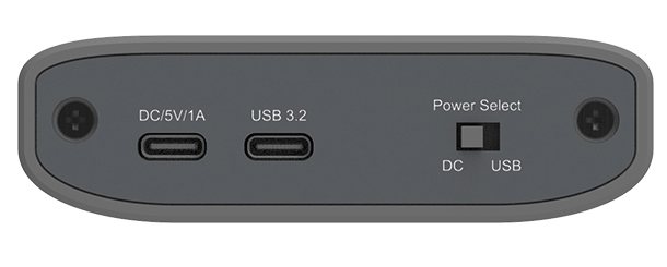 1 Bay USB3.2 Gen2 Type-C Storage Black interface Support M.2 SATA SSD with USB C - C & C-A cable