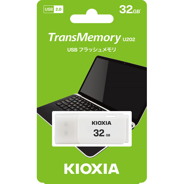 USBフラッシュメモリ TransMemory 32GB ホワイト