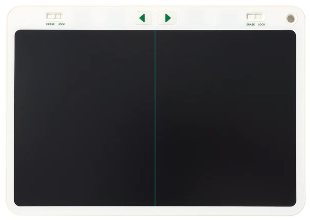 電子メモパッド ブギーボード 2画面分割モデル