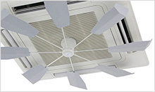 ハイブリッドファンFA1 シルバー