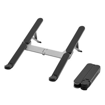 ノートパソコンスタンド（折畳式） ダークグレー