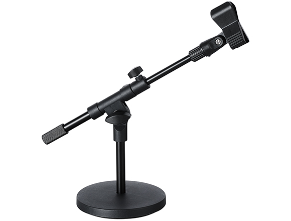 「スピーカー付きマイク」対応卓上スタンド