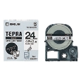 「テプラ」PROテープカートリッジ インデックスラベル(白) 黒文字 24mm