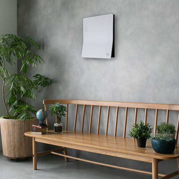 ターンド・ケイ 壁掛薄型脱臭機 花粉フィルター付き