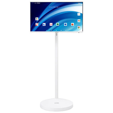 27型移動式ディスプレイ MOVEVISION touch (白)