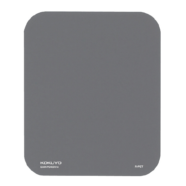 マウスパッド (再生PETタイプ) クリアグレー