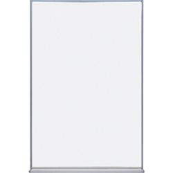 ホワイトボード(ホーロータイプ) 無地 外寸法 600×66×909mm