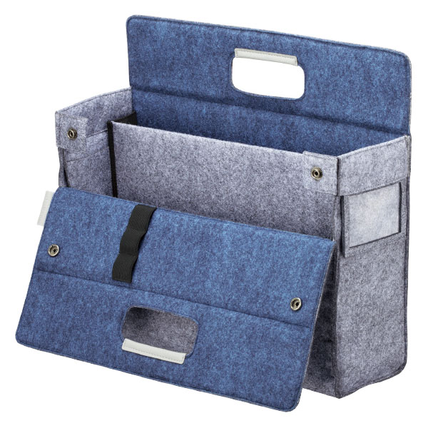 モバイルバッグ <mo・baco（モ・バコ）> 手提げタイプ ブルー