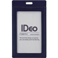 ネームカードケース <IDeo HUBSTYLE> 名刺・IDカード用 タテ型 紺