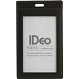 ネームカードケース<IDeo HUBSTYLE>革 タテ 黒