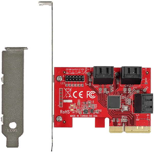 内蔵SATA IIIポート増設IFボード 1年保証 SATA3-I6-PCIE