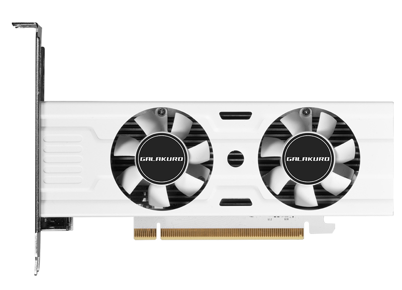 NVIDIA GeForce RTX3050 GDDR6 6GBメモリ搭載 グラフィックボード 1年保証 GK-RTX3050-E6GB/WHITE/LP