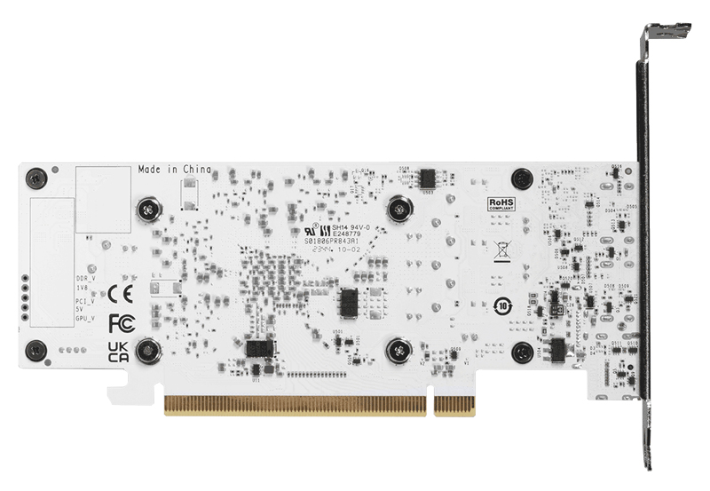 NVIDIA GeForce RTX3050 GDDR6 6GBメモリ搭載 グラフィックボード 1年保証 GK-RTX3050-E6GB/WHITE/LP