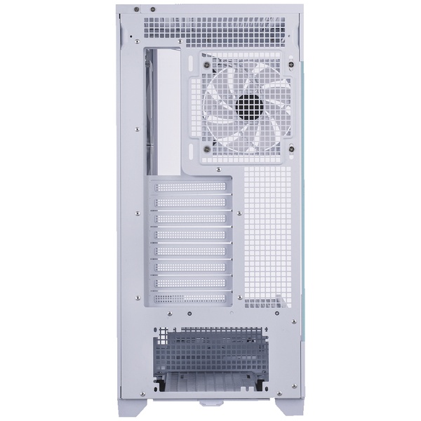 玄人志向  KRC-AT01シリーズ ATXマザーボード対応 ガラスパネル(フロント・左サイド)採用 ARGBファン搭載 ピラーレスPCケース (ホワイト)　KRC-AT01W