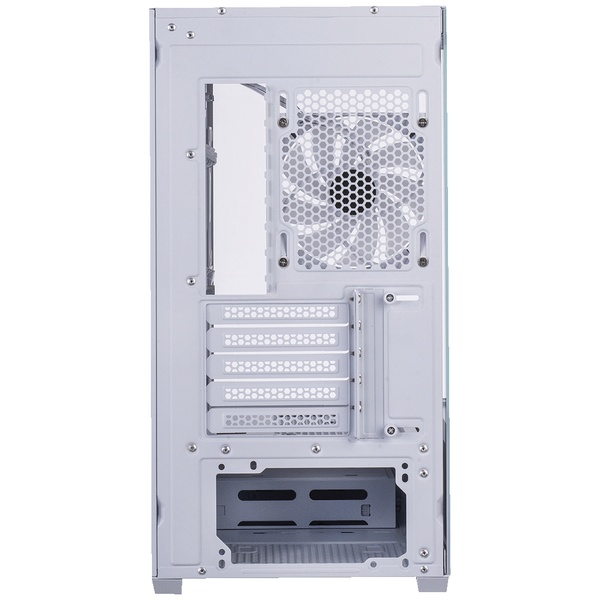 KRC-mT01シリーズ Micro ATXマザーボード対応 ガラスパネル(フロント・左サイド)採用 ARGBファン搭載 ピラーレスPCケース (ホワイト)