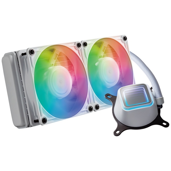 玄人志向 簡易水冷CPUクーラー AIOWC/V2シリーズ 240mm LED無し KURO-AIOWC240/V2
