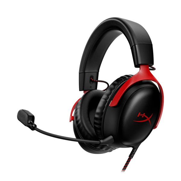HyperX Cloud III Gaming Headset - Red