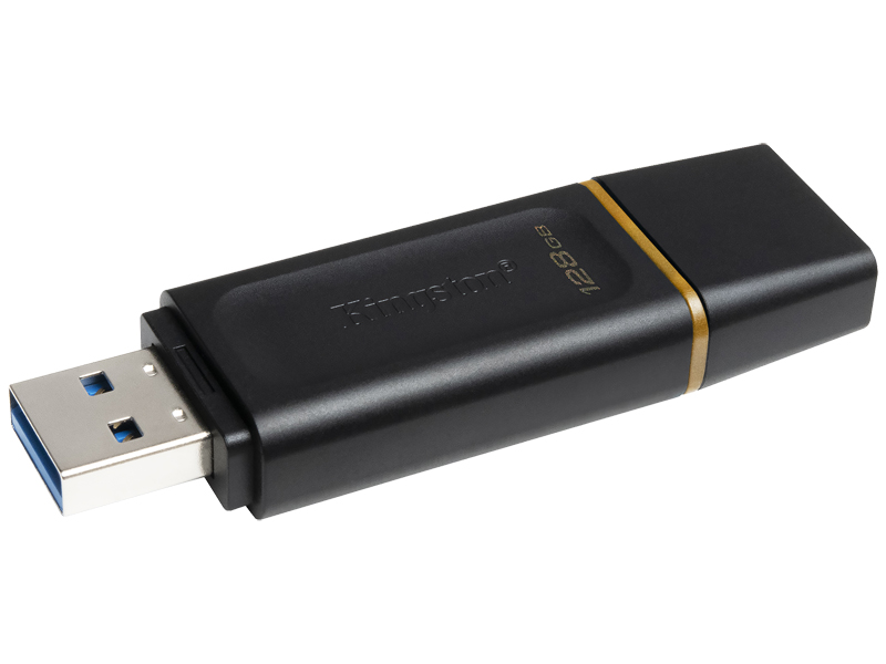 128GB USB3.2 Gen 1メモリー DataTraveler Exodia (Black + Yellow)