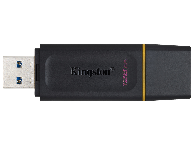 128GB USB3.2 Gen 1メモリー DataTraveler Exodia (Black + Yellow)