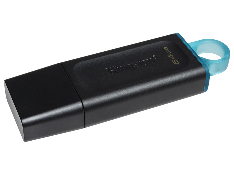 64GB USB3.2 Gen 1メモリー DataTraveler Exodia (Black + Teal)