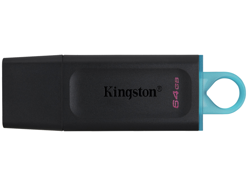 64GB USB3.2 Gen 1メモリー DataTraveler Exodia (Black + Teal)