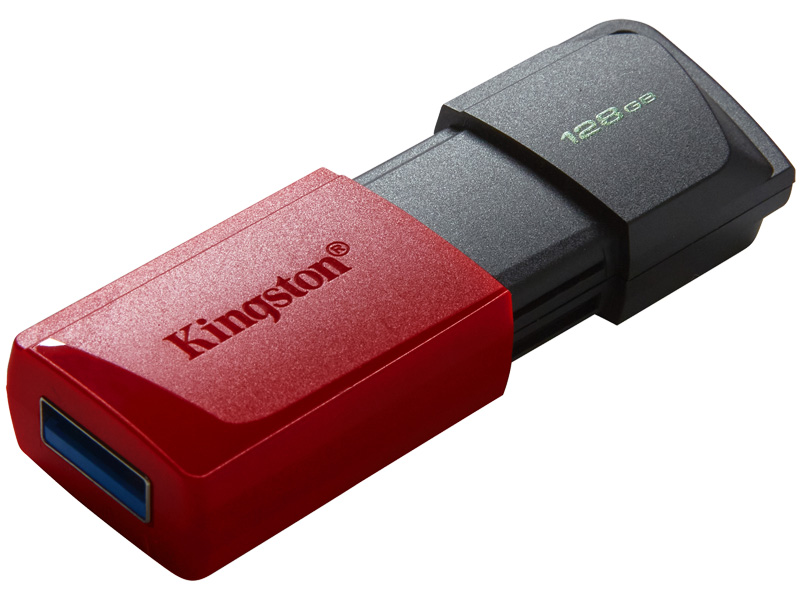 128GB USB3.2 Gen1 DataTraveler Exodia M (Black + Red)