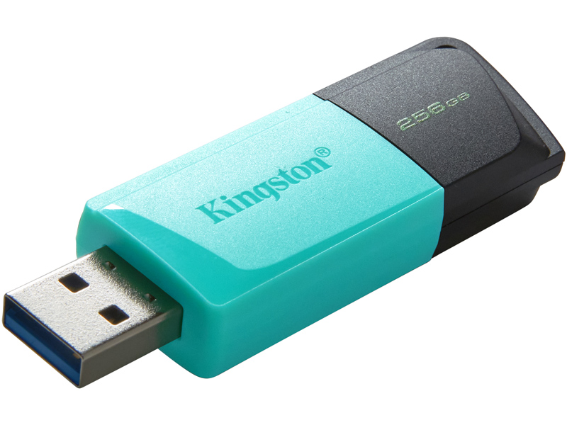 256GB USB3.2 Gen1 DataTraveler Exodia M (Black + Teal)