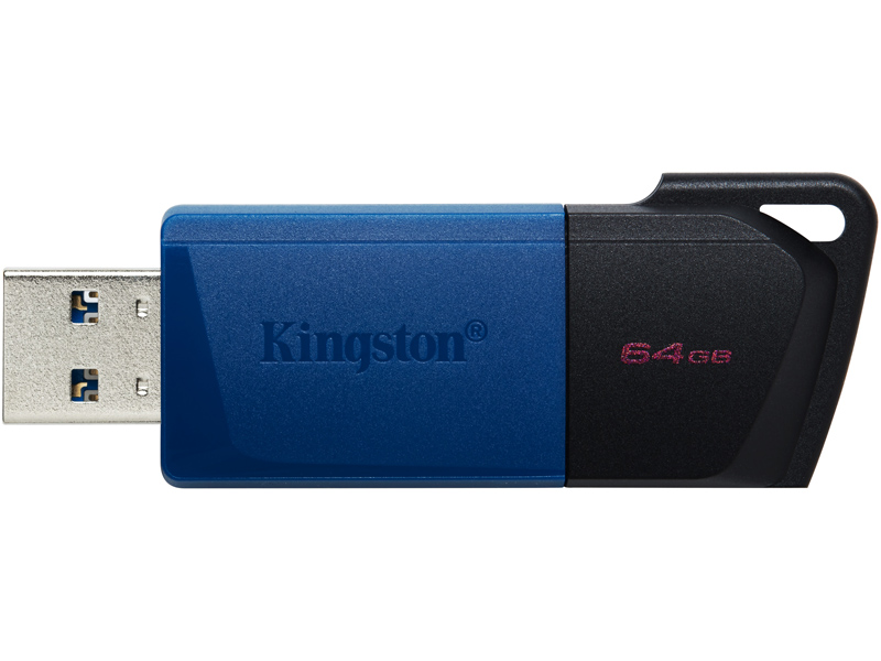 64GB USB3.2 Gen 1 DataTraveler Exodia M (Black + Blue)