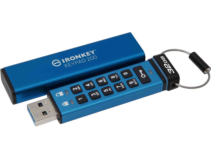 KINGSTON IRONKEY KEYPAD 200 USB 3.2 Gen 1 32GB