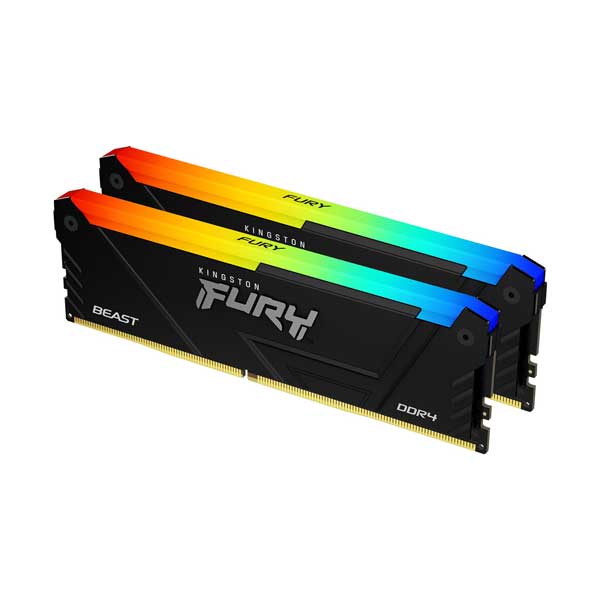 64GB DDR4 3200MT/s CL16 DIMM (Kit of 2) FURY Beast RGB