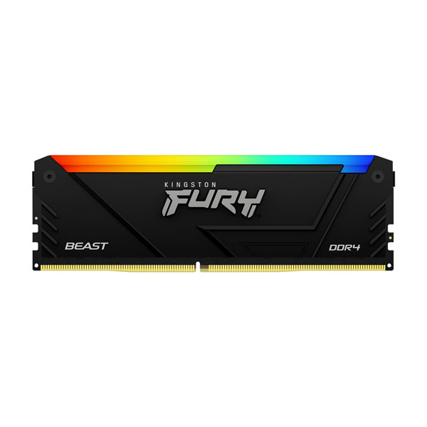 64GB DDR4 3200MHz CL16 DIMM (Kit of 4) FURY Beast RGB