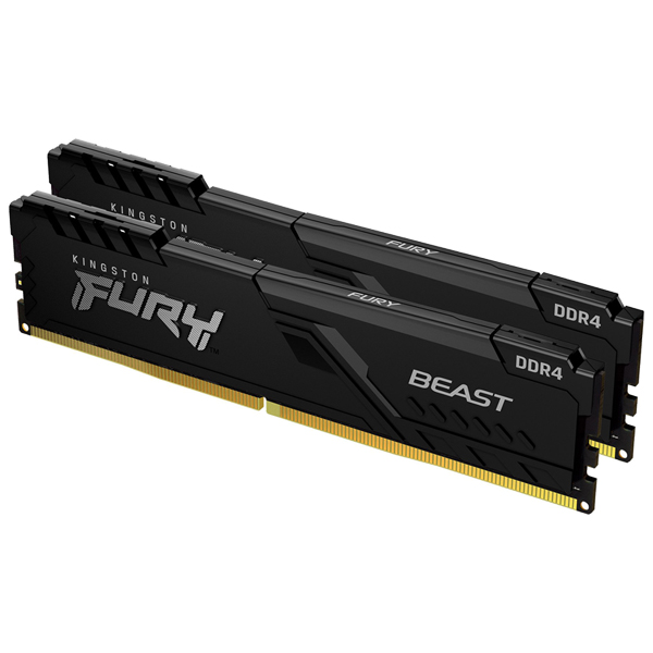 32GB DDR4 3200MHz CL16 DIMM (Kit of 2) FURY Beast Black