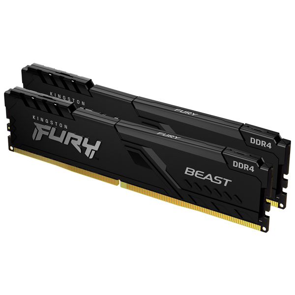 64GB DDR4 3600MHz CL18 DIMM (Kit of 2) FURY Beast Black